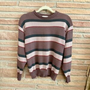Ron Chereskin Men’s Vintage Sweater Striped Small